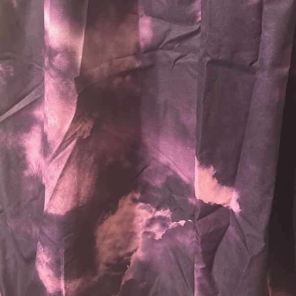 Shein Icon Plus Tie Dye Parachute Drawstring Cargo Skirt Purple & Pink 4X - Picture 9 of 11